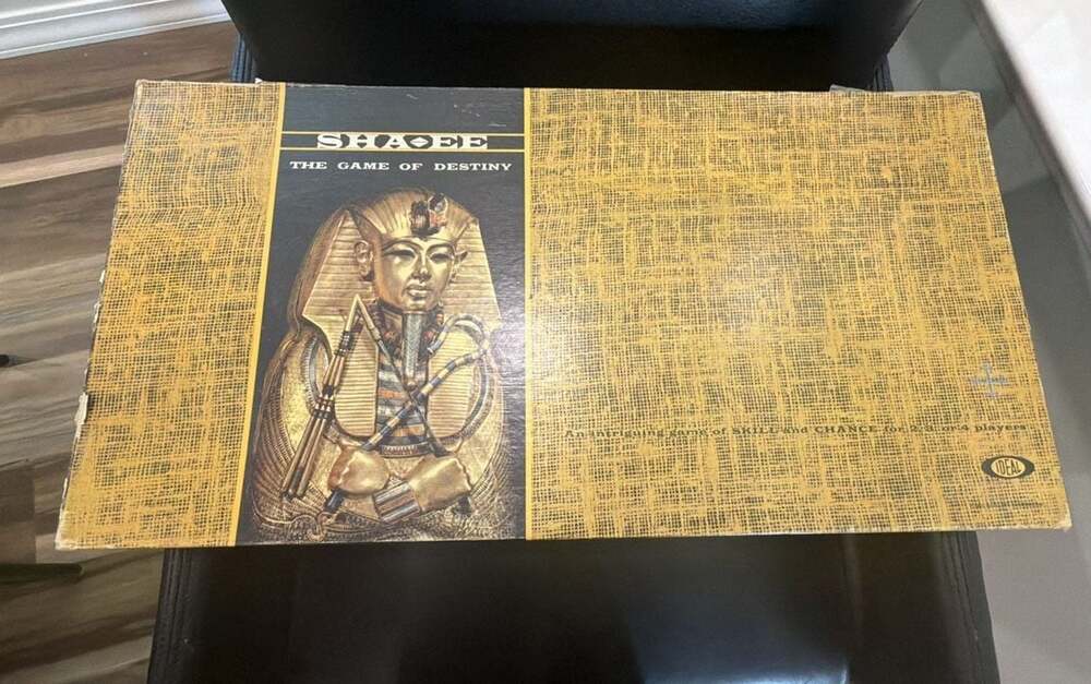 Vintage 1963 Ideal SHA-EE The Game of Destiny Board Game